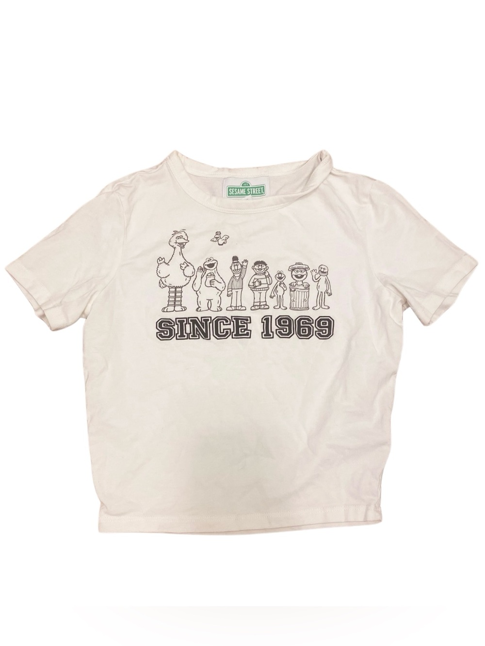 Sesame Street White 'Since 1969' Tee